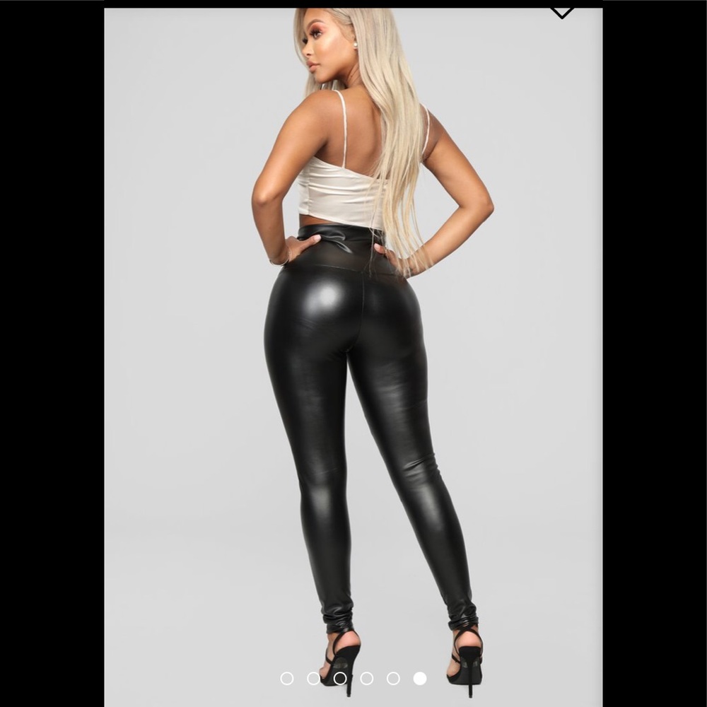 Fashion Nova In Da Club Faux Leather Leggings
